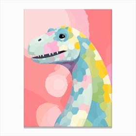 Colourful Dinosaur Segisaurus 4 Canvas Print