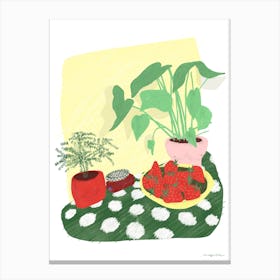 Strawberry Field Canvas Print