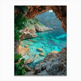 Cave In Ibiza 1 Canvas Print