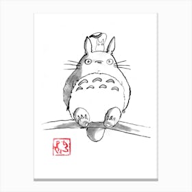 Totoro Canvas Print