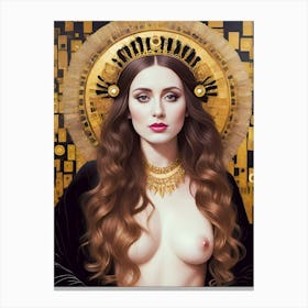 Topless Mary Magdalene Canvas Print