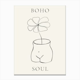 Boho Soul 50 Canvas Print