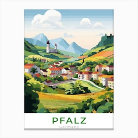 Germany Palatinate Travel Canvas Print