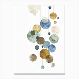 Abstract Circles Canvas Print 26 Canvas Print