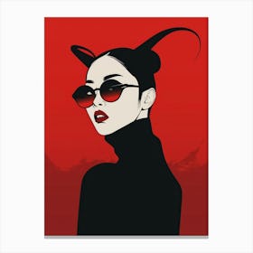 Devil Woman 3 Canvas Print