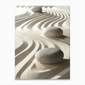 Zen Garden 6 Canvas Print