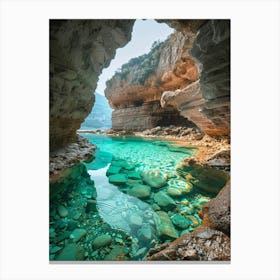 Cave In The Rock 48 Canvas Print