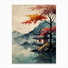 Asian Painting 9 Canvas Print