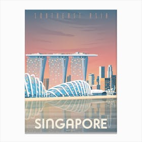 Singapore Asia Canvas Print