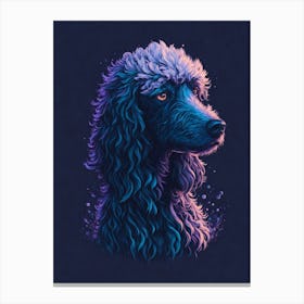 Poodle Canvas Print