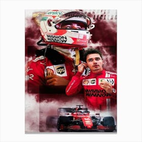 Charles Leclerc 1 Canvas Print