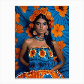 Mexican Dress Canvas Print