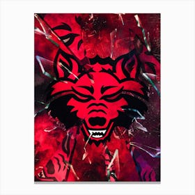 Arkansas State Red Wolves 1 Canvas Print