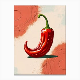 Red Chili Pepper 5 Canvas Print