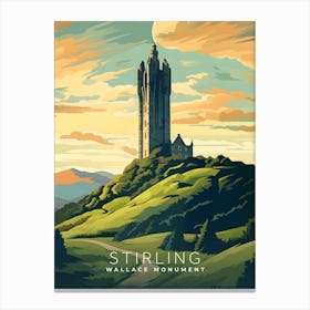 Stirling Wallace Monument Canvas Print