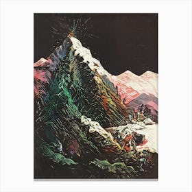 Lone Mountain Canvas Print