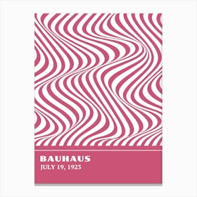 Bauhaus July 19 1922 Canvas Print