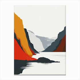 Fjords Of Norway 2 Canvas Print