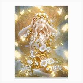 Golden Fairy 8 Canvas Print