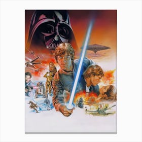 Star Wars The Force Awakens 17 Canvas Print