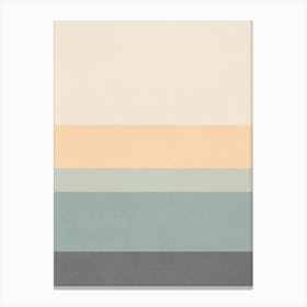 Minimalist Horizon- 01 Canvas Print