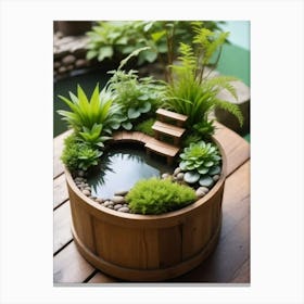 Miniature Garden 4 Canvas Print