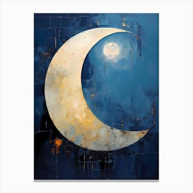 Moon Art 1 Canvas Print