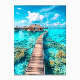 Maldives Canvas Print