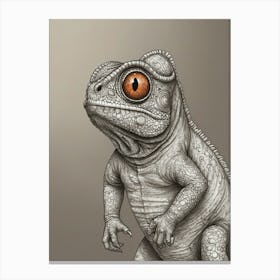 Lizard 10 Canvas Print