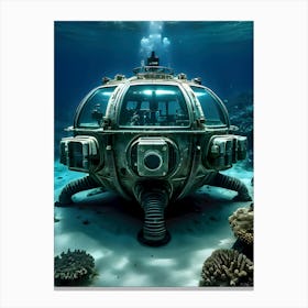 USO: A Very Very Strange Sea-Reimagined 26 Canvas Print