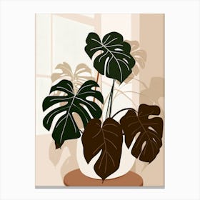 Monstera 3 Canvas Print