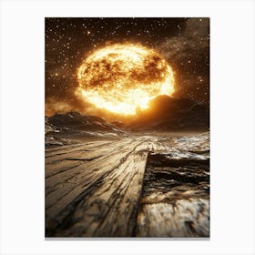 Nasa'S New Planet Canvas Print