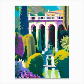 Vizcaya Museum And Gardens, Usa Abstract Still Life Canvas Print
