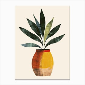 Potted Plant Canvas Print