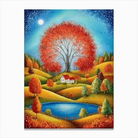 Autumn Tree 10 Canvas Print