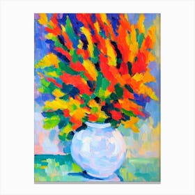 Just Flowers Matisse Inspired Flower Canvas Print