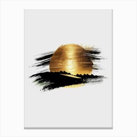 Golden Sunset Canvas Print