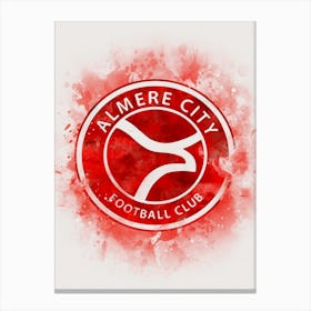 Almere City 1 Canvas Print