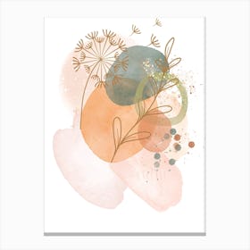 Abstract Watercolor Painting 5 Canvas Print