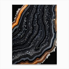 Agate Canvas Print