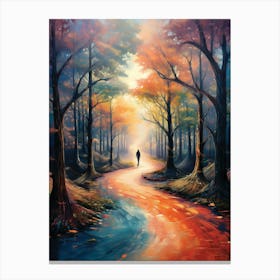 Walk In The Woods 3 Canvas Print