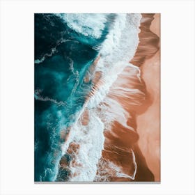 Aerial View Of The Ocean 14 Canvas Print