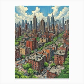 New York City 7 Canvas Print