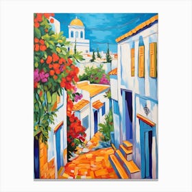 Tunis Tunisia 1 Fauvist Painting Canvas Print