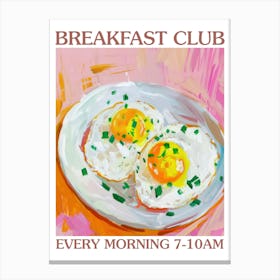 Breakfast Club Scrambled Eggs 2 Canvas Print