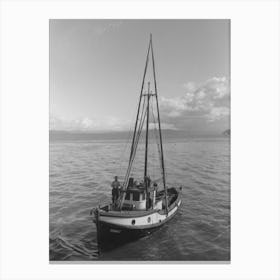 Fishing Boat, Astoria, Oregon By Russell Lee Canvas Print