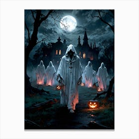 Haunted House 17 Canvas Print