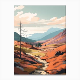 The Great Glen Way Scotland 8 Hiking Trail Landscape Canvas Print
