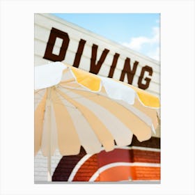 Tennessee Summer Swim on Film Canvas Print