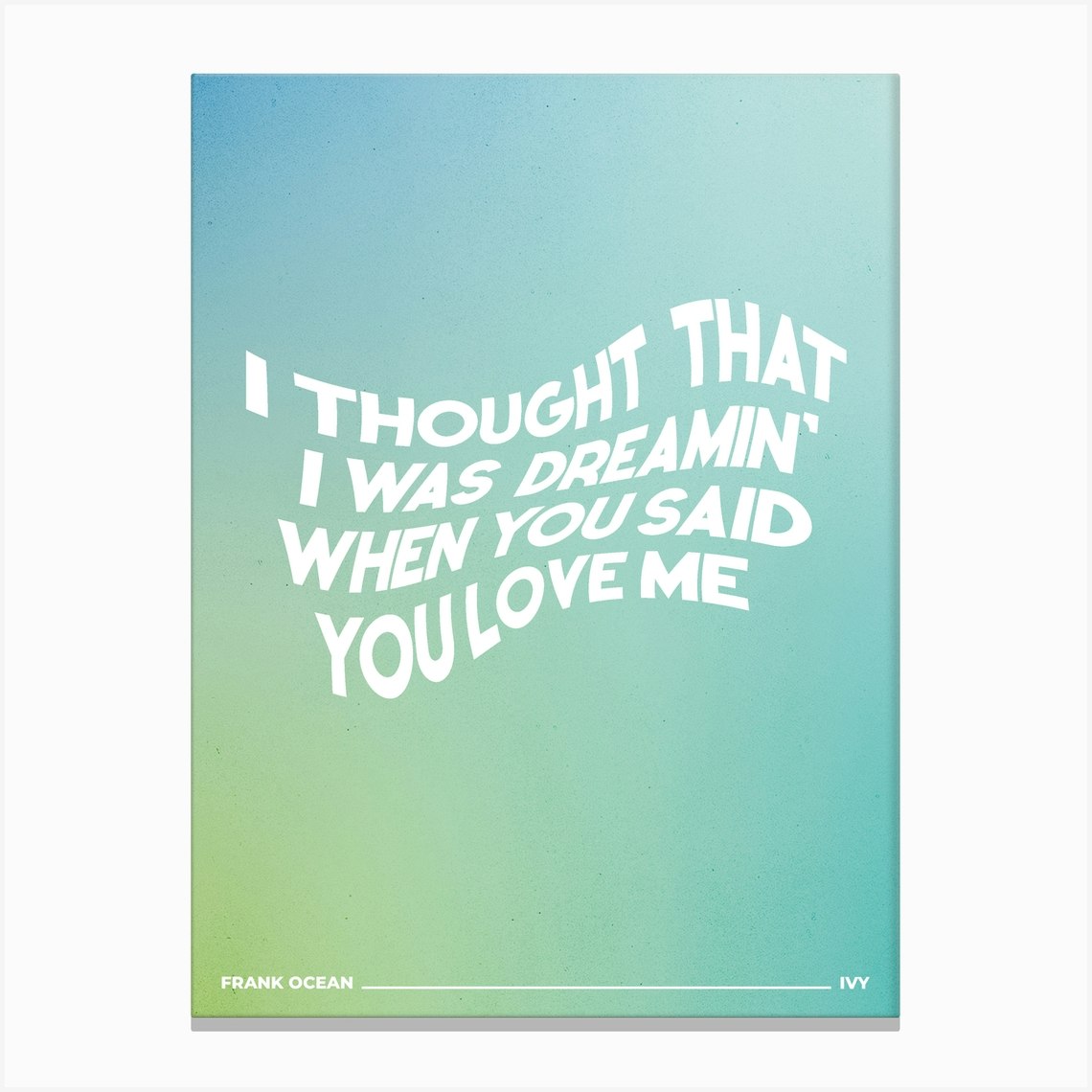 Frank Ocean – Ivy Lyrics